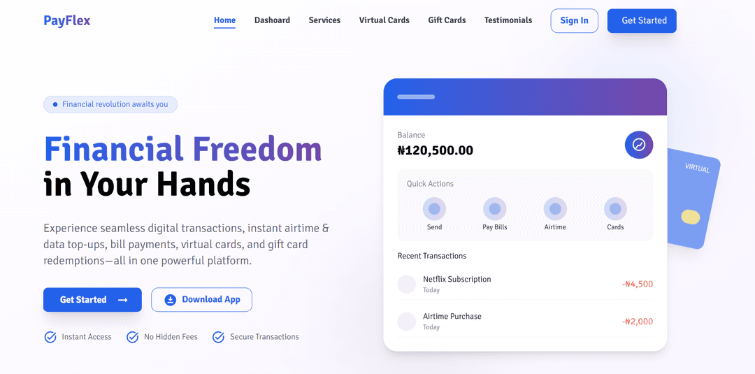 FinTech Platform